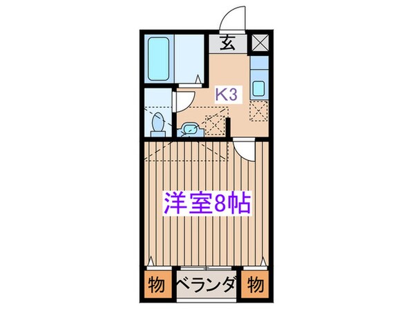 アヴァンセ南光台の物件間取画像